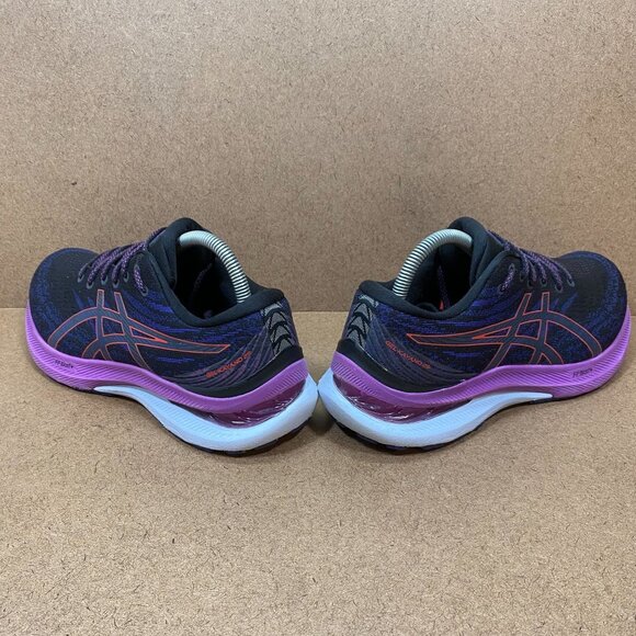 Asics Womens Gel-Kayano 29 Running Shoes Black/Purple Size10 Lightweight Comfort - Picture 4 of 8